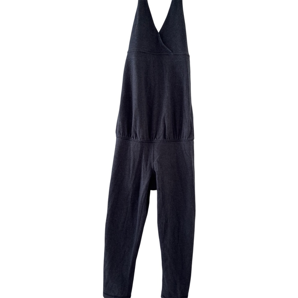 Lululemon Practice Jumpsuit Halter Top one piece Grey size 4